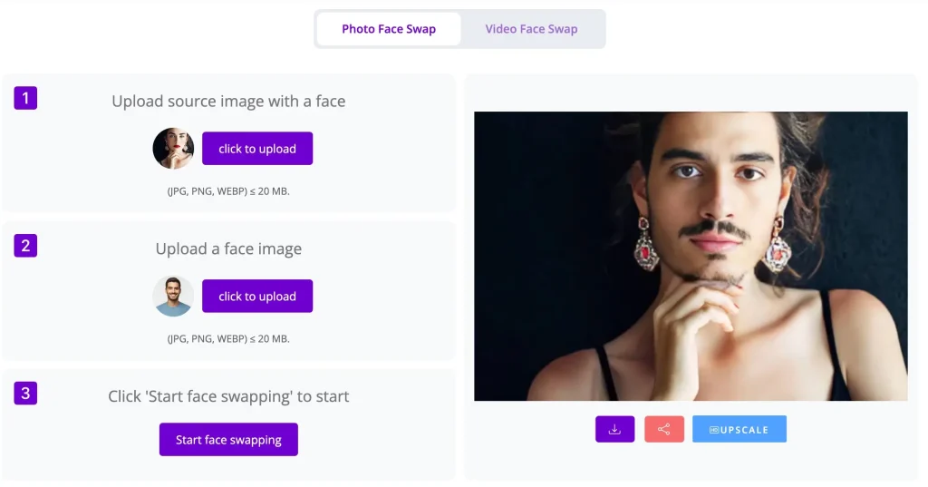 AI Face Morph for pfp