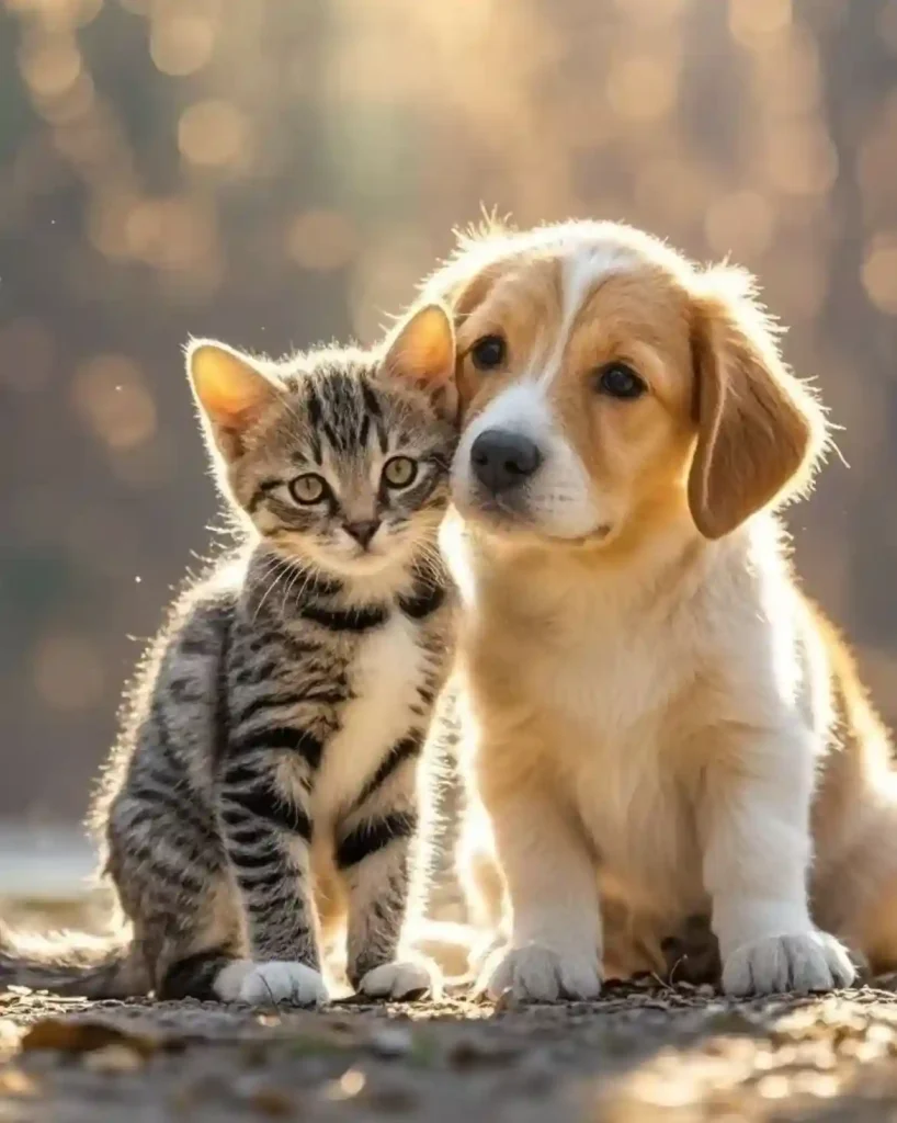 cat and dog for face swapping