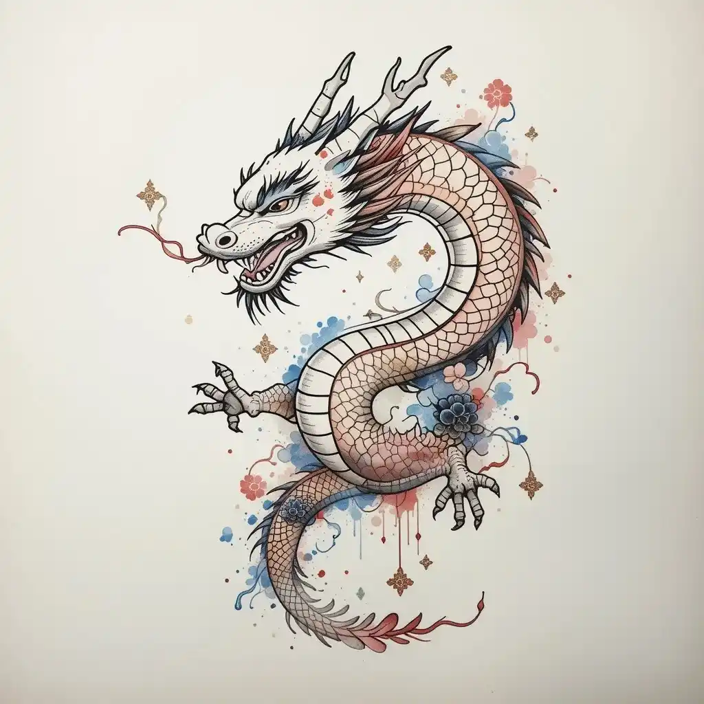 dragon tattoo design