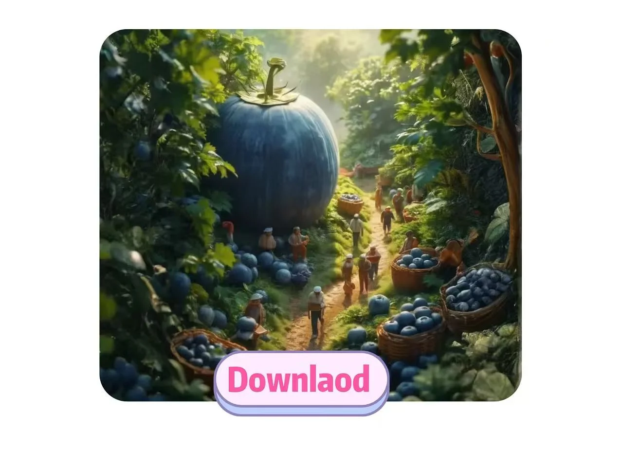 Download your extended image without watermark