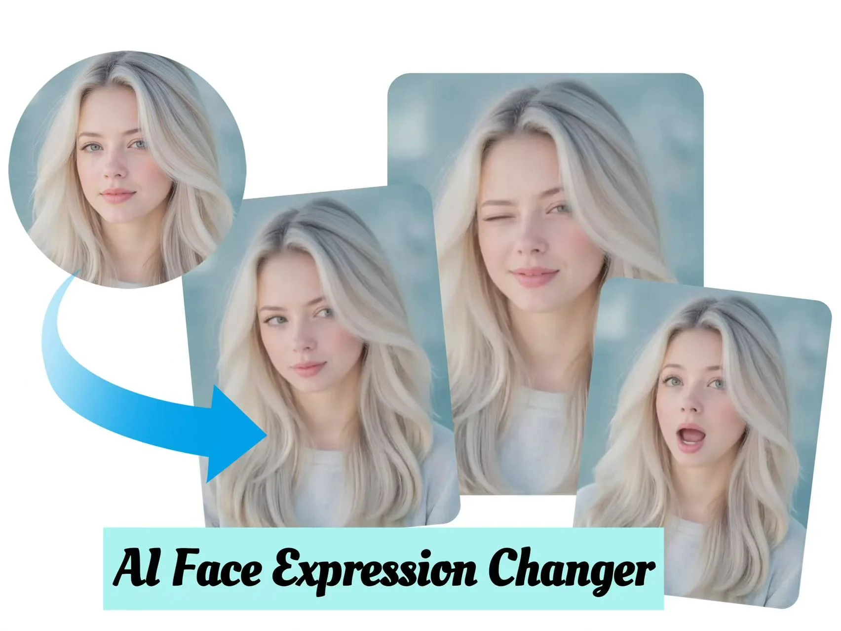 Instantly explore diverse facial expressions
