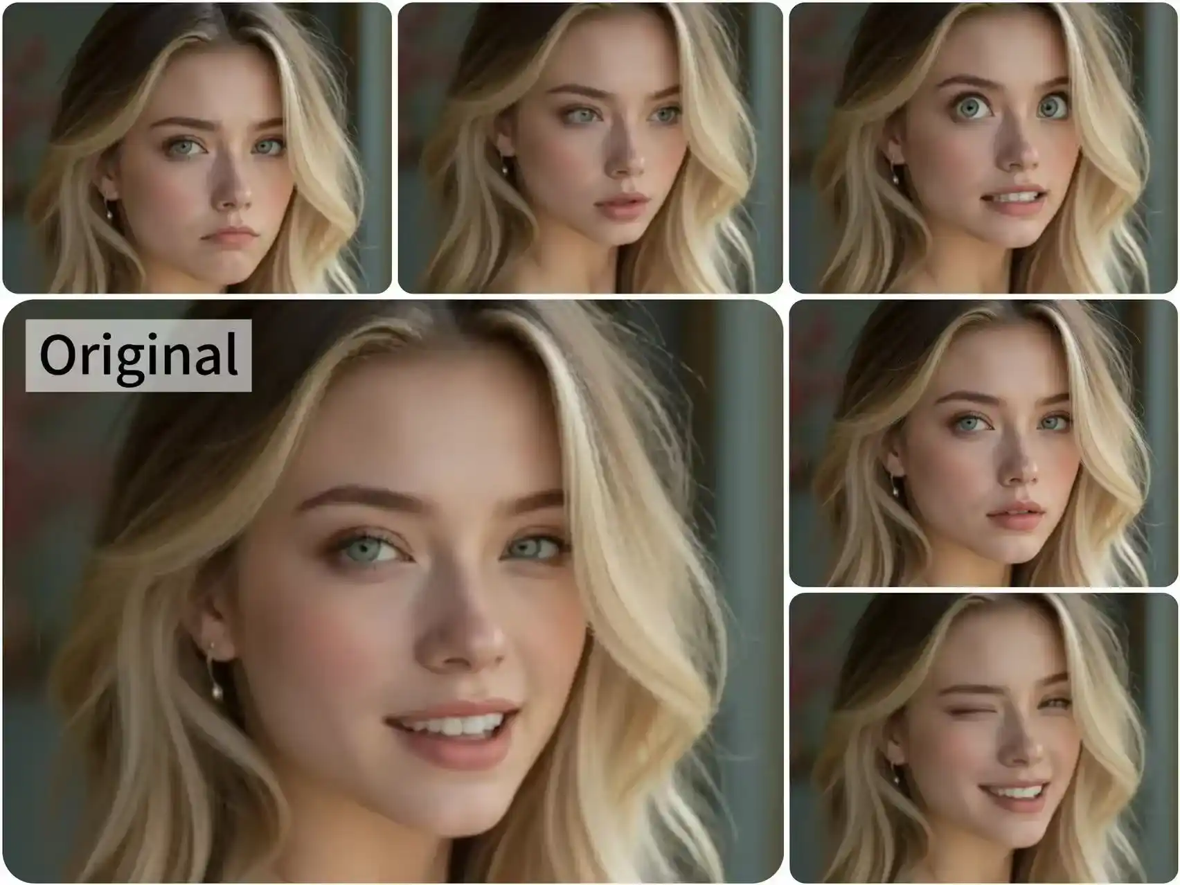 AI face expression changer