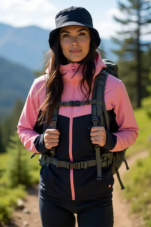 hiking girl