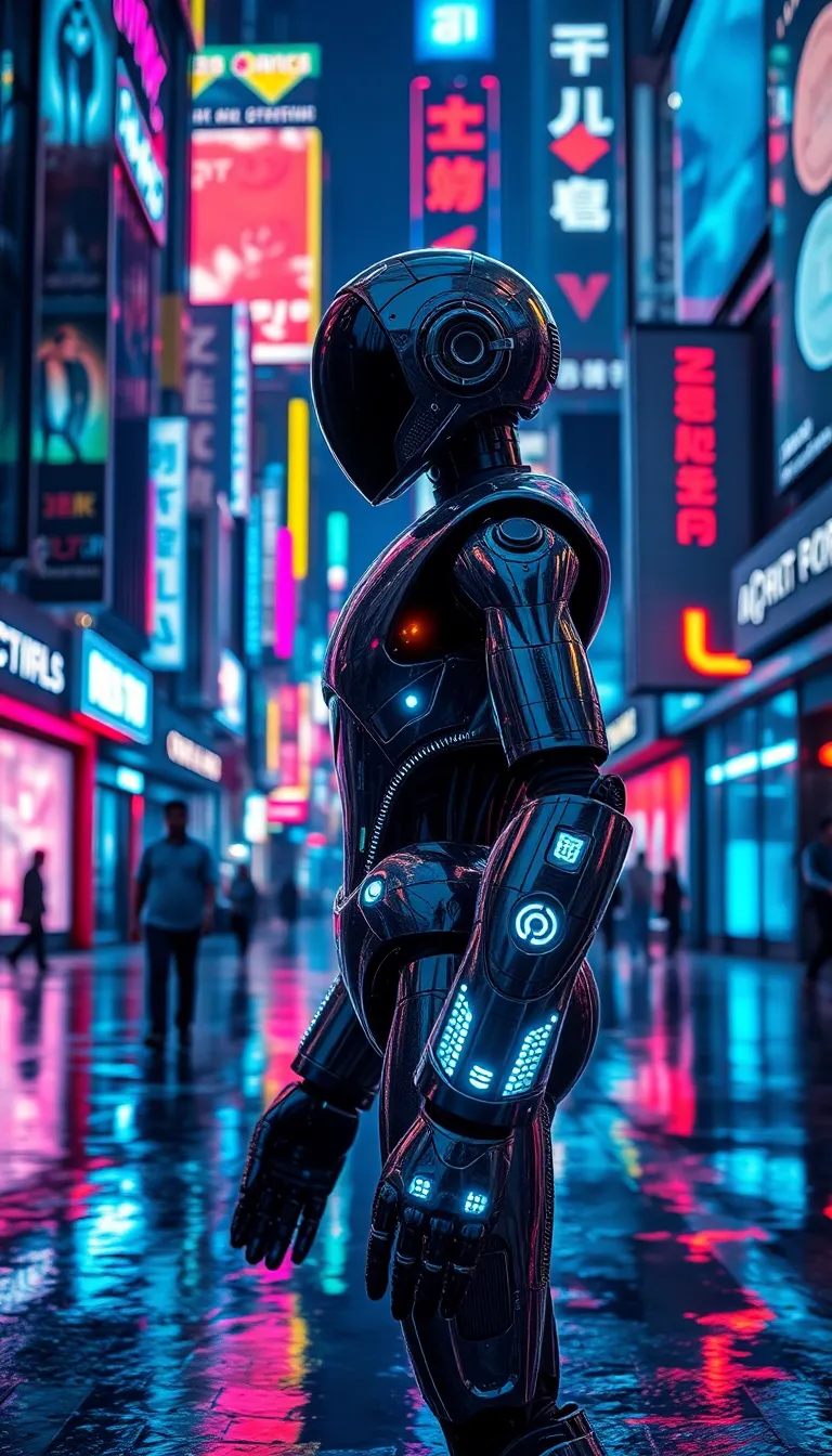 cyberpunk robot