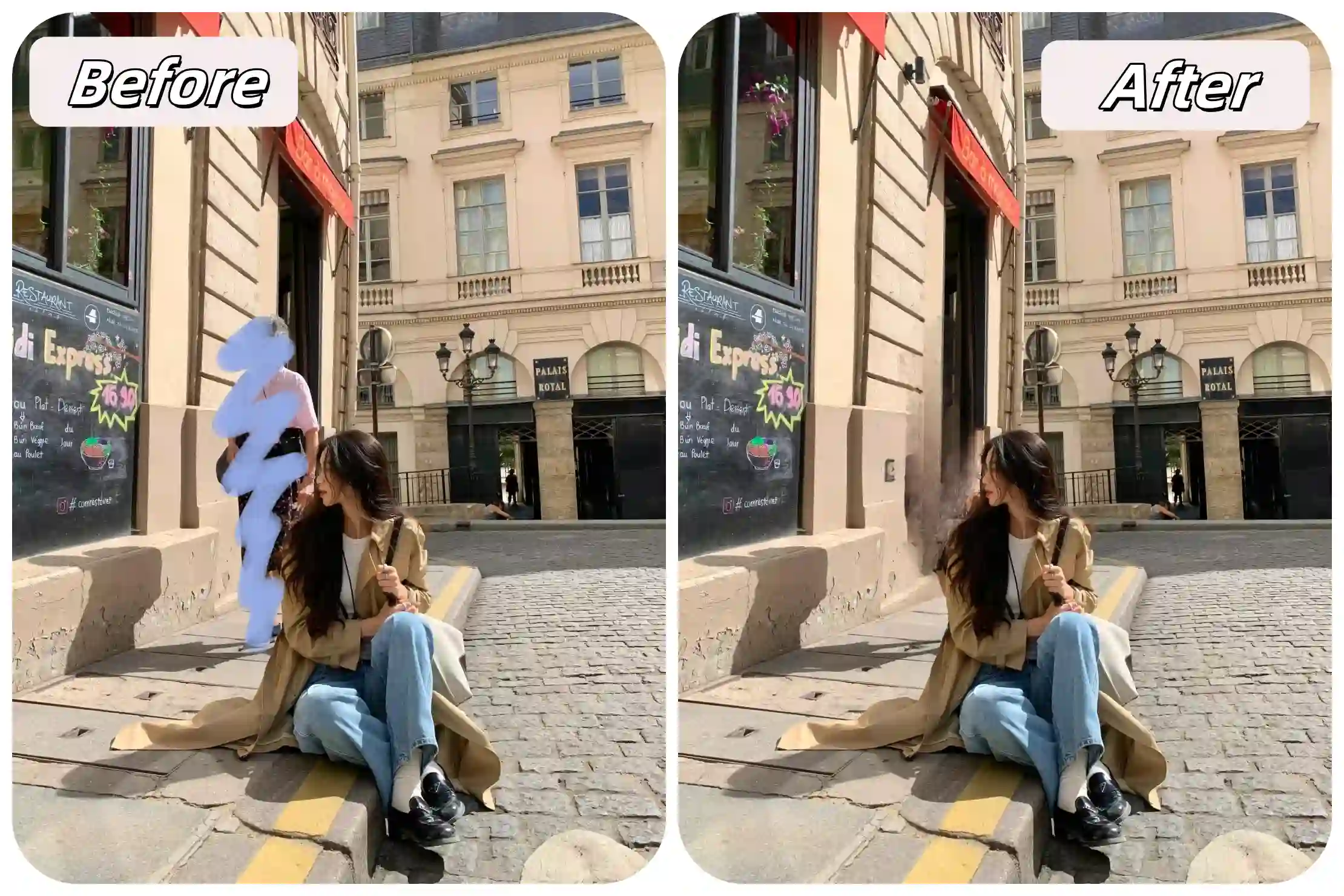 Easily Remove Passers-by and People from Your Photos