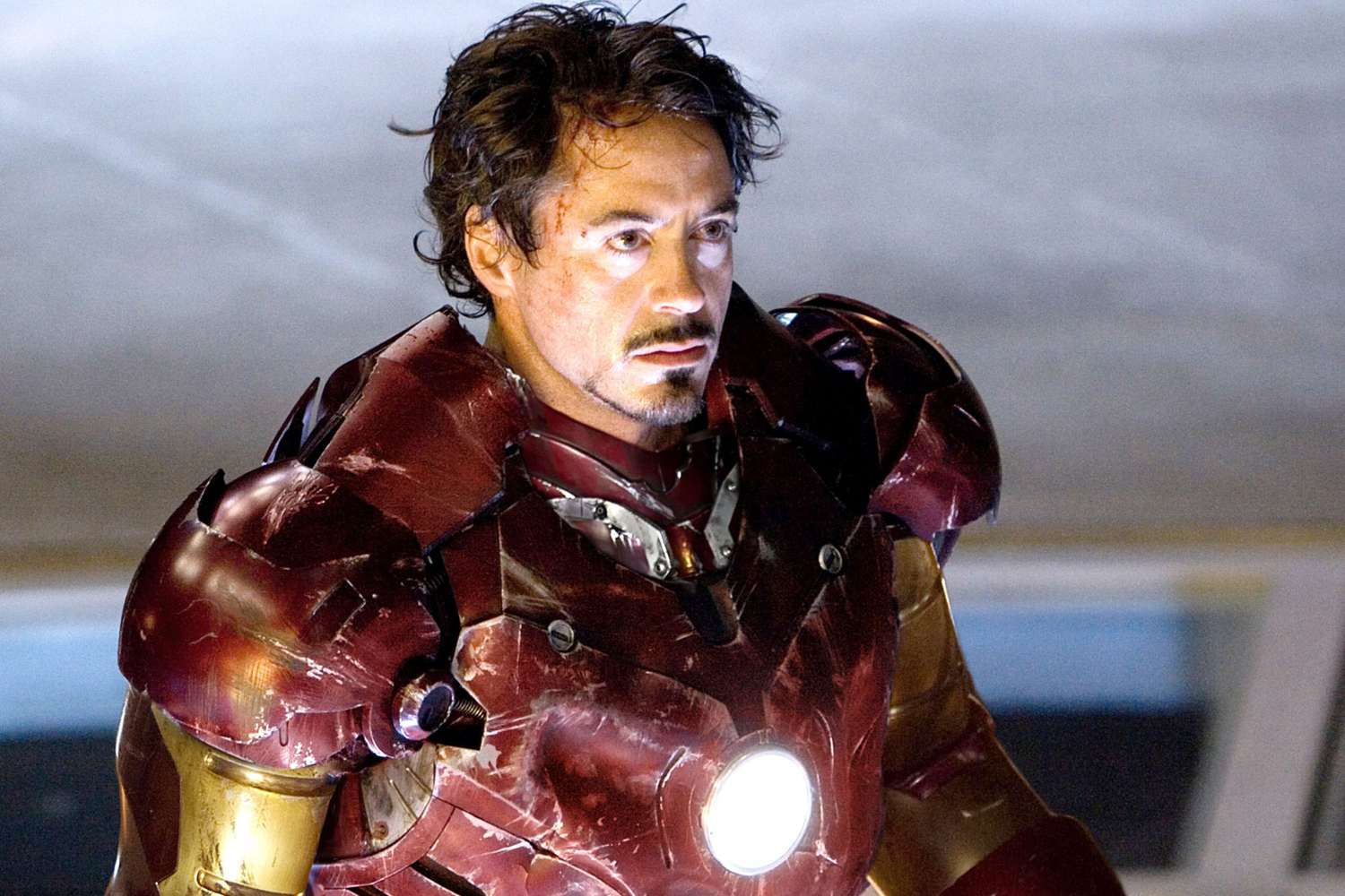 Iron man in armor