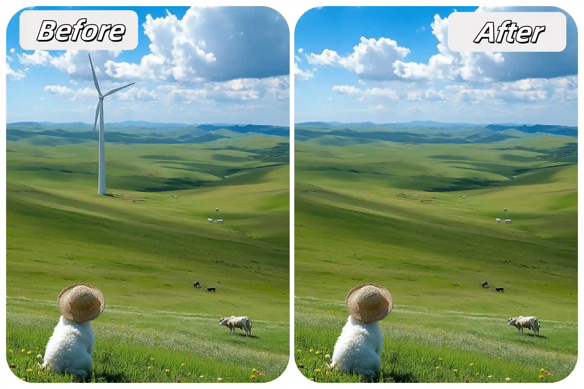 Remove Unwanted Buildings or Objects from Scenic Photos