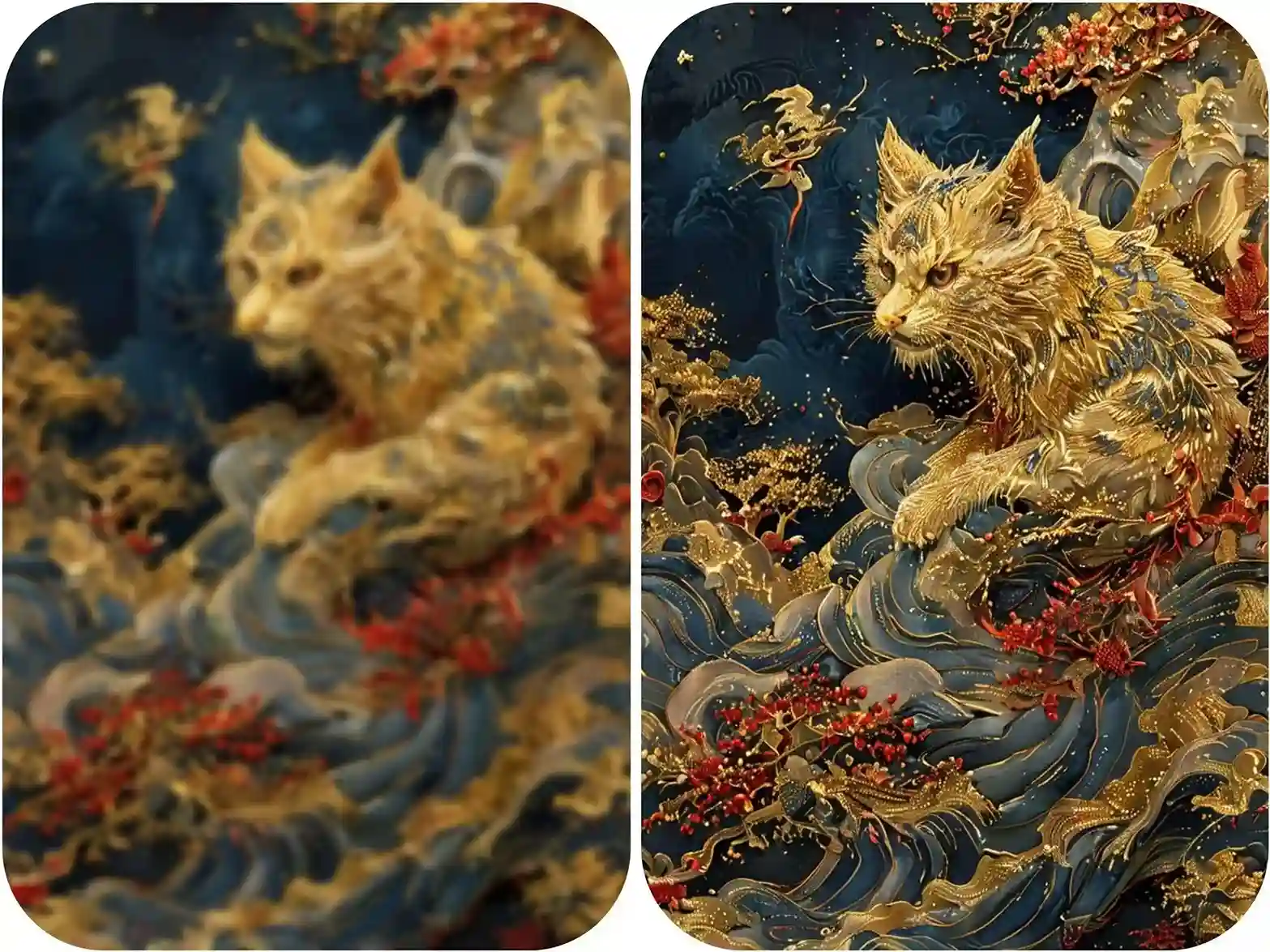 Significantly enhance the clarity and resolution of image