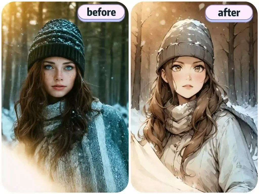 Turn Individual photo to anime
