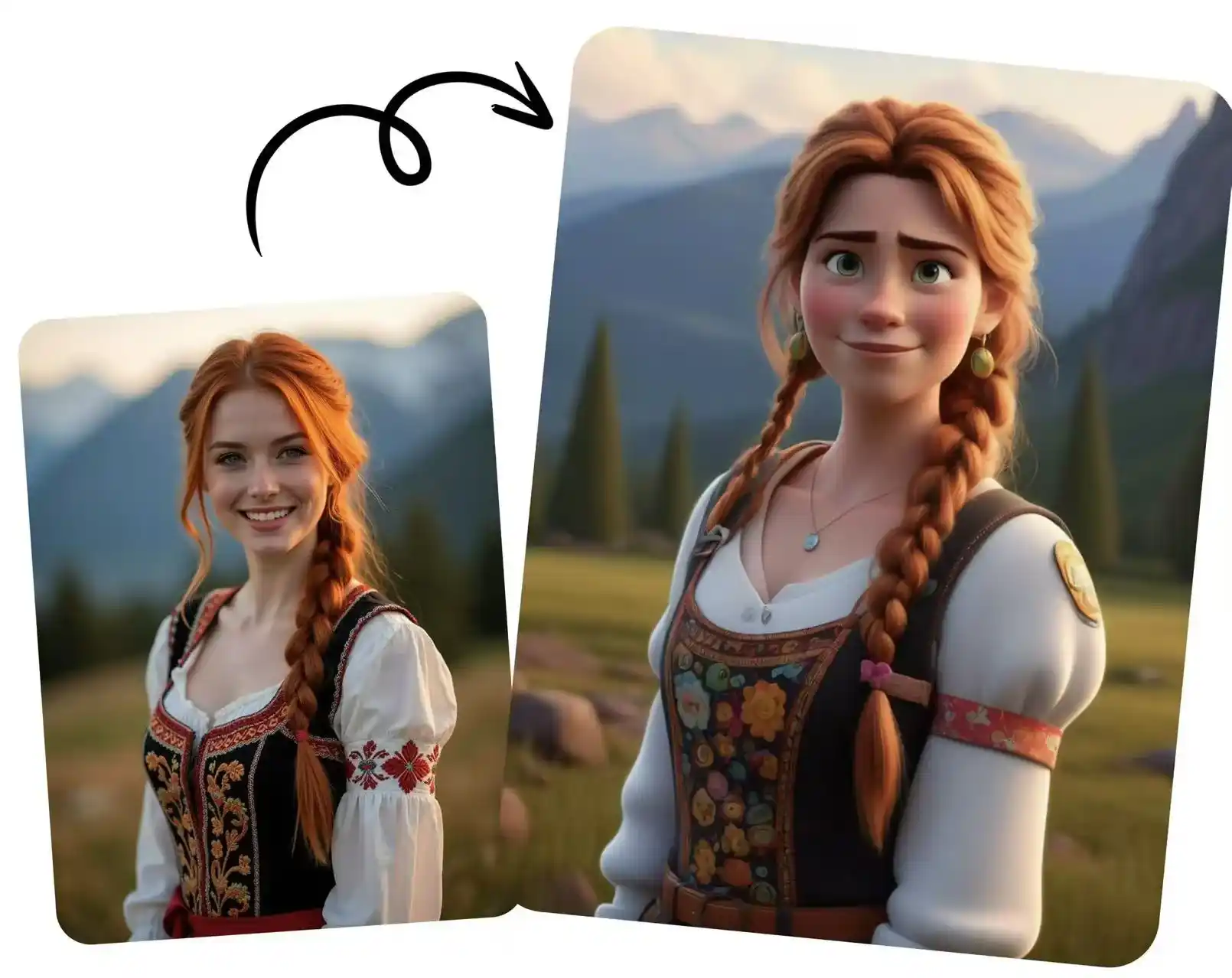 AI pixar filter