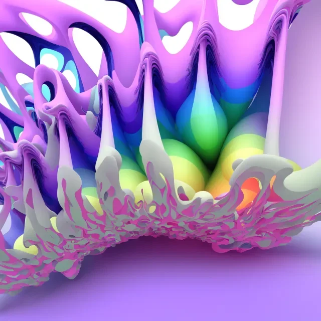 Abstract AI art generator