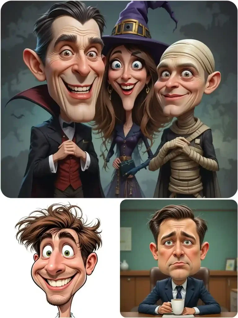 Customize Diverse Caricatures in Any Style