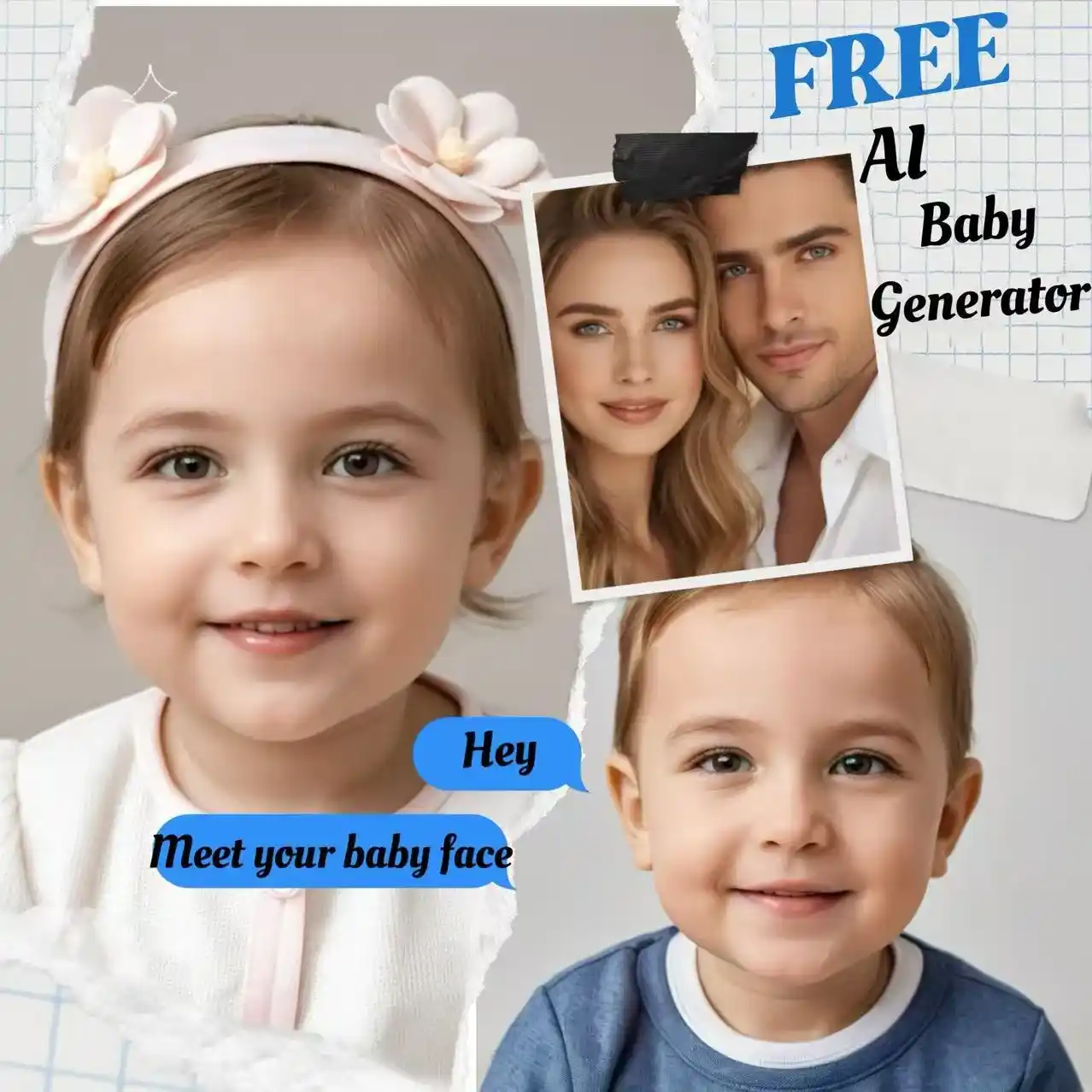 Generador de bebés IA