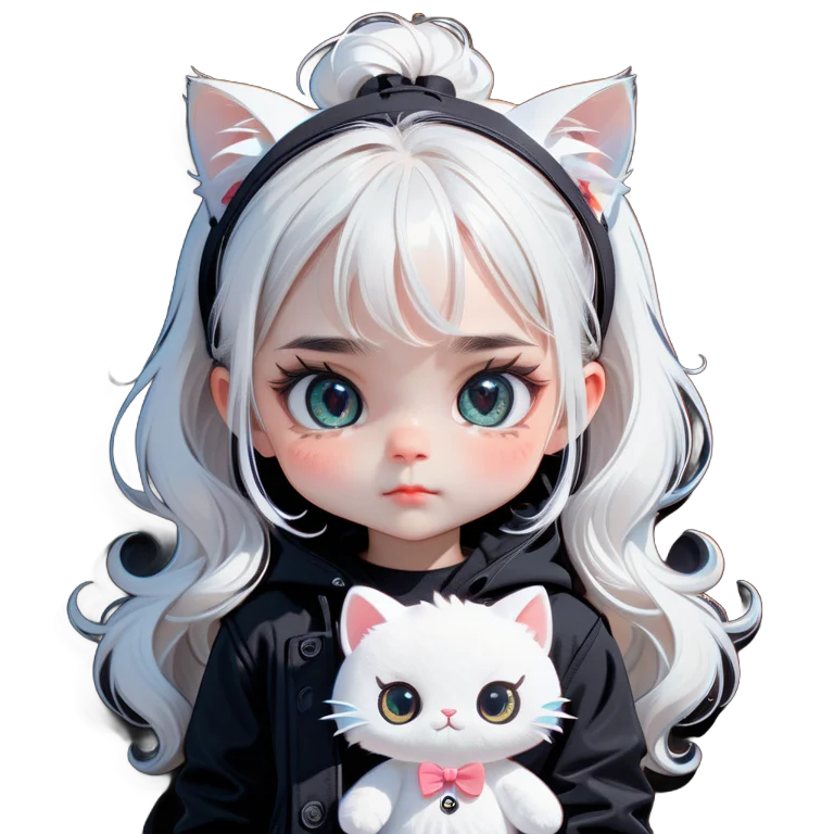 Girl AI Sticker