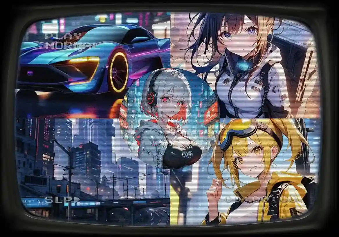 Create Cyberpunk Art Online with AI