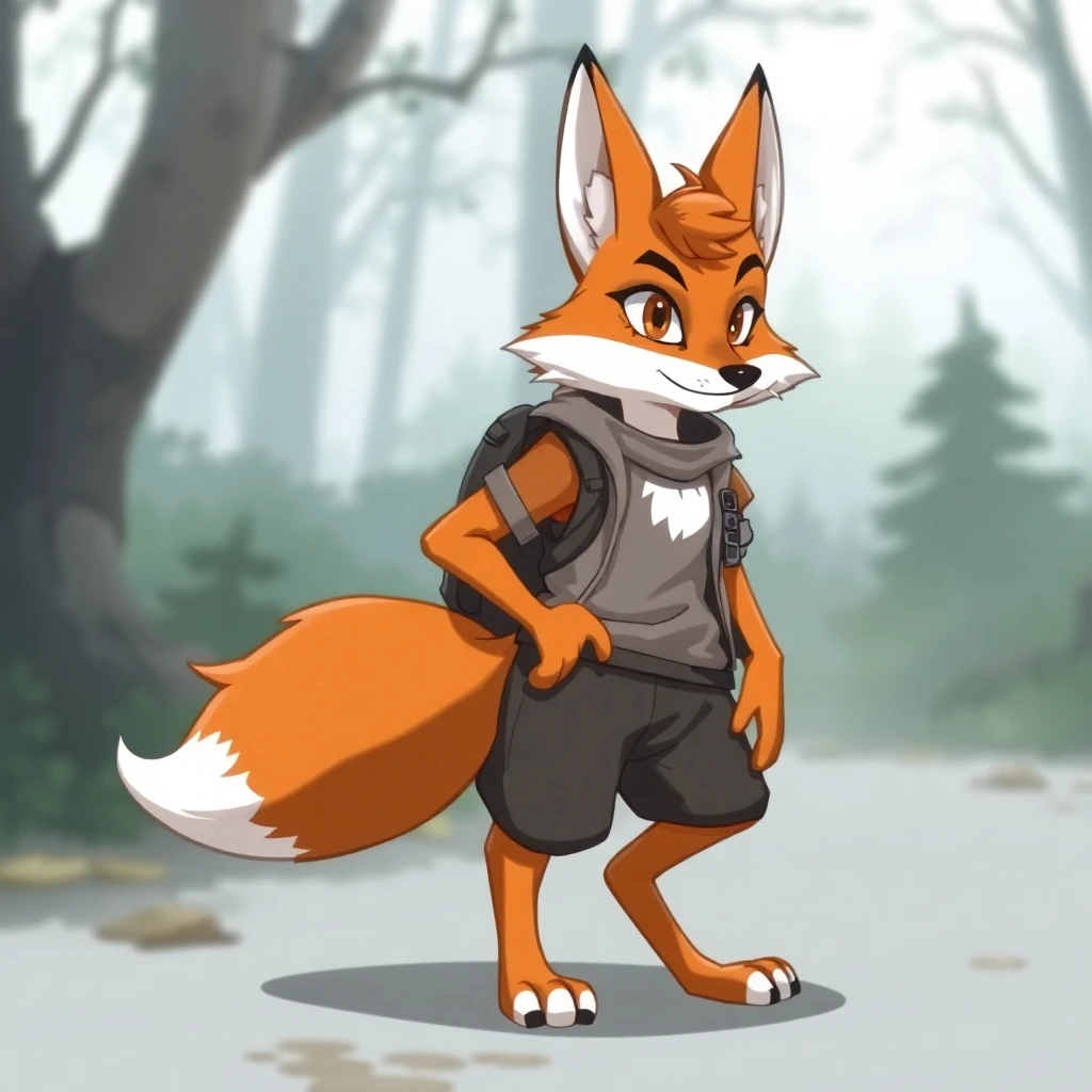 Anthropomorphic Fox