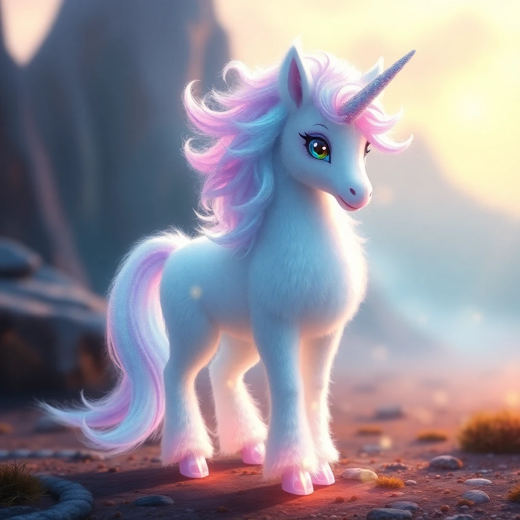 Fantasy Furry Unicorn