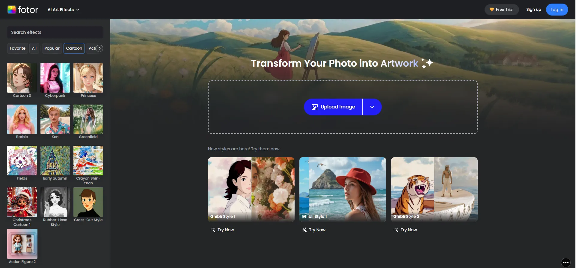 fotor screenshot