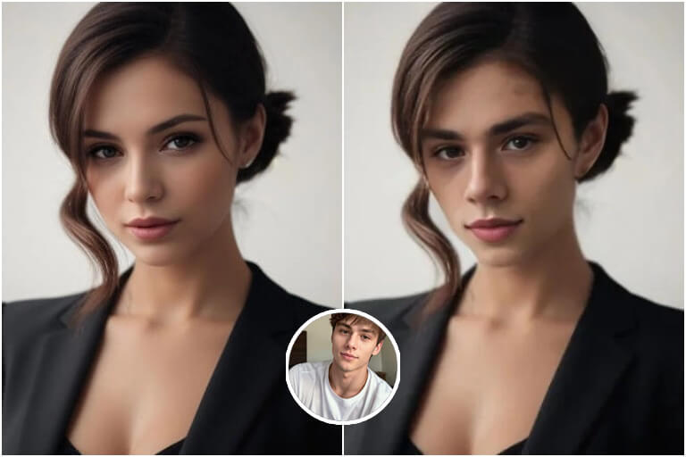 Photo face swap