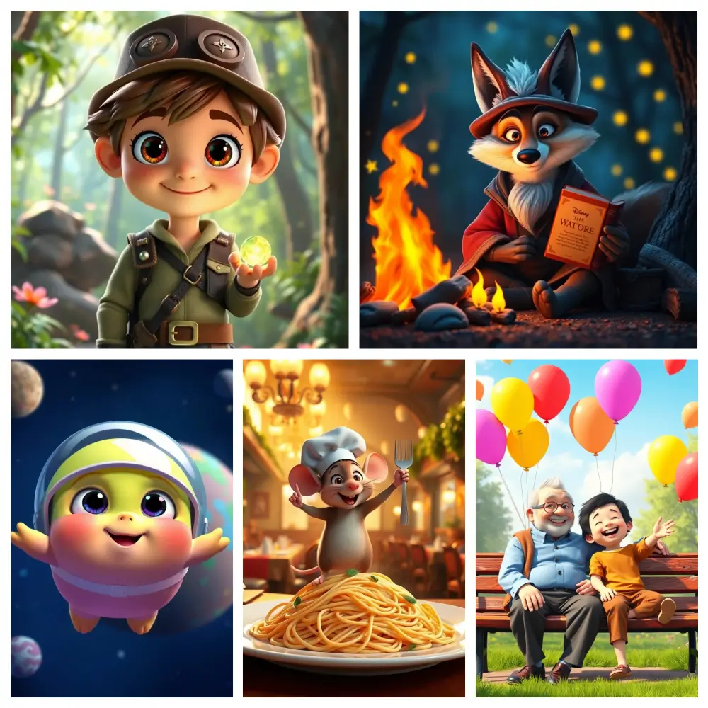 Free Disney Pixar AI Generator Online Tool