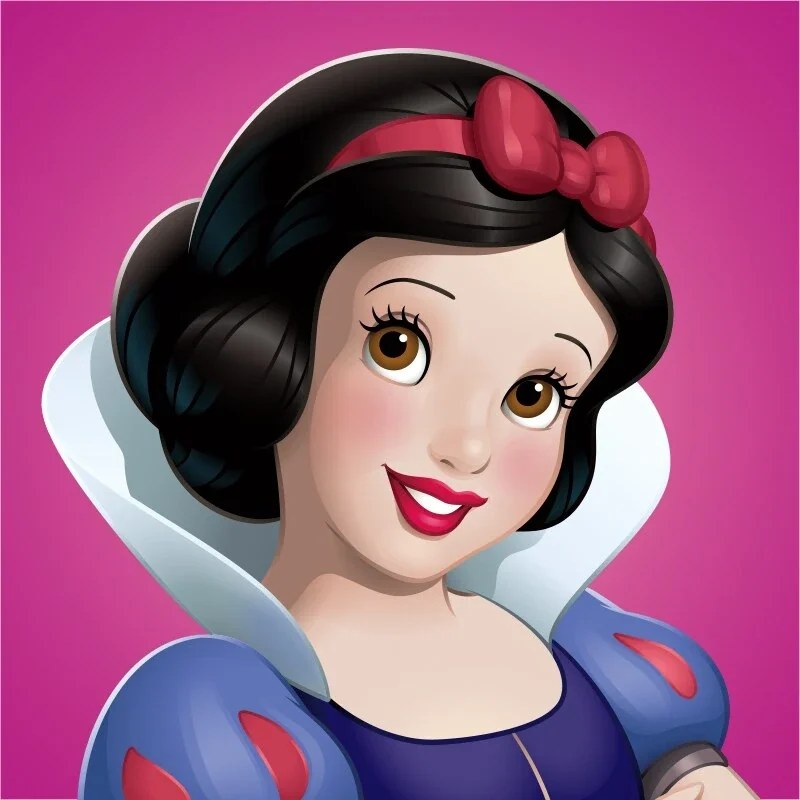 Snow white princess for face swapping