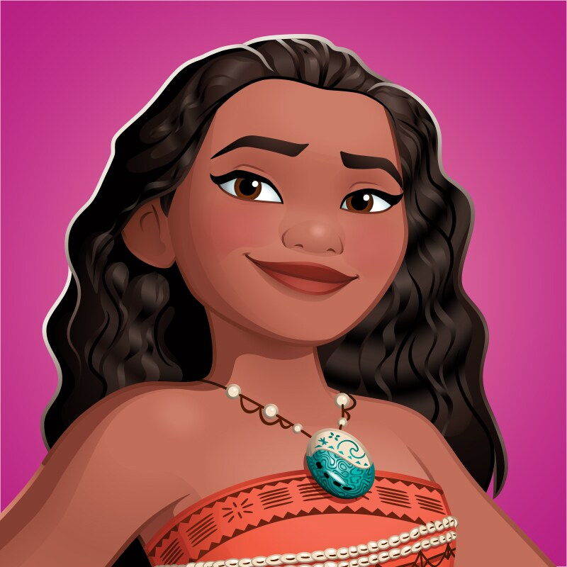 Moana disney princess for face swapping