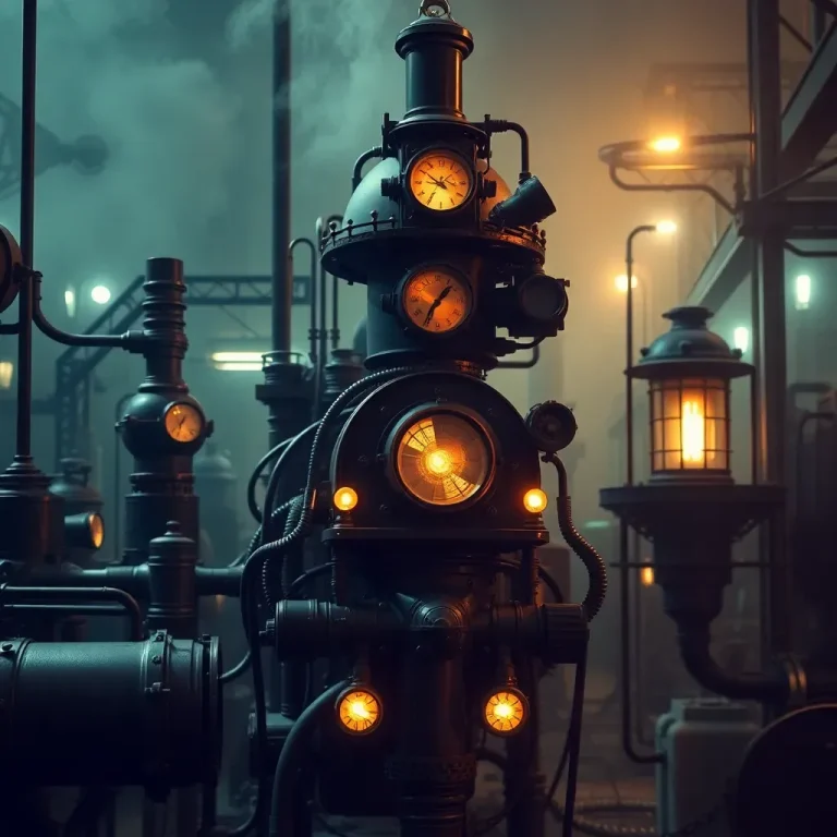 Free Steampunk AI Art Generator