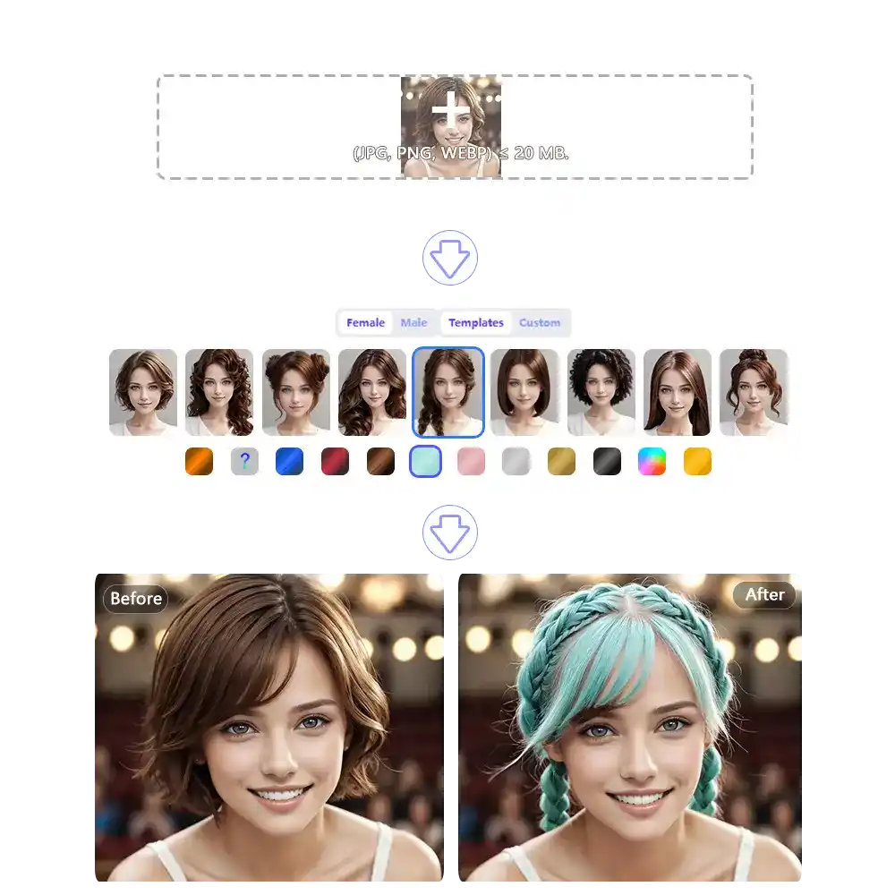 Custom hairstyle