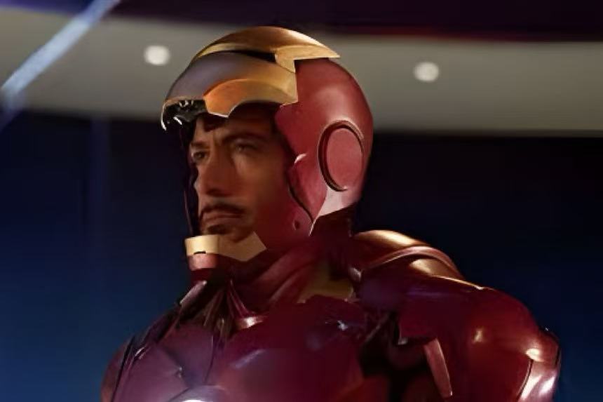 Iron Man ready to fight
