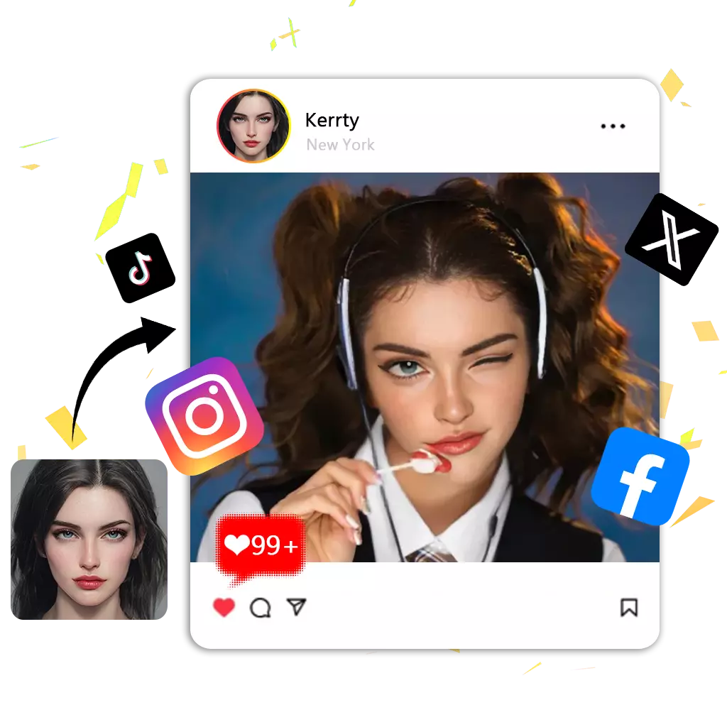 social media photo