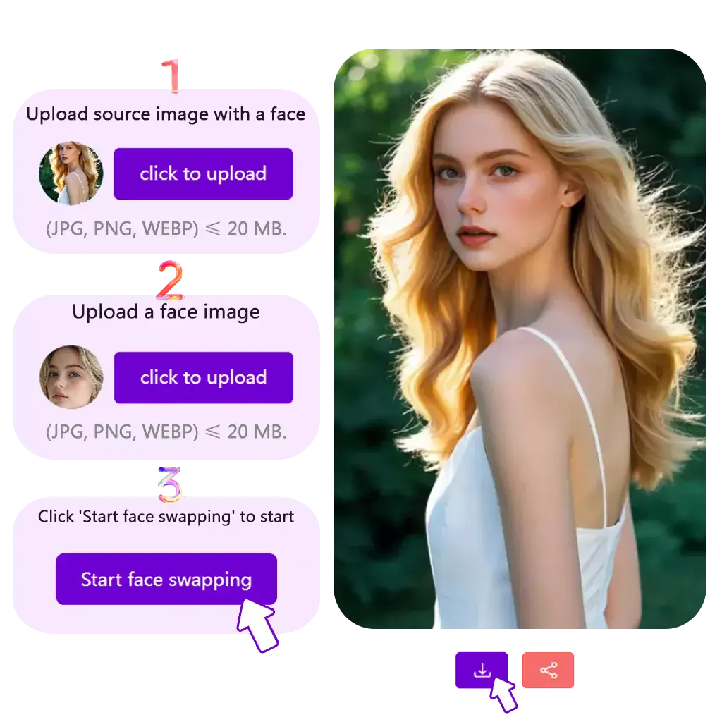 How to use AI face swapping tool