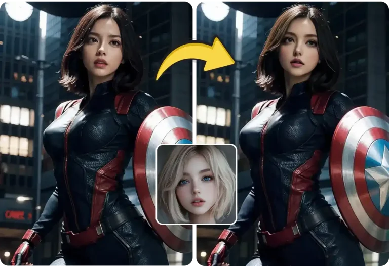 superhero face swap
