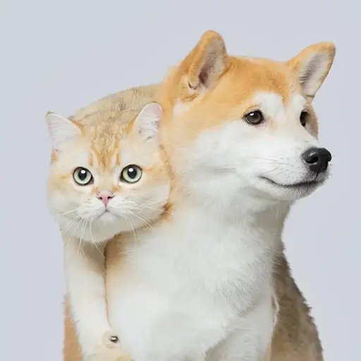 Modelo de Troca de Rosto de Gato e Cachorro