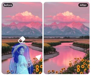 AI object remover