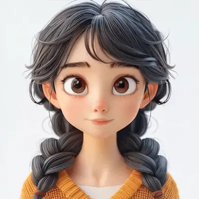 anime girl talking photo