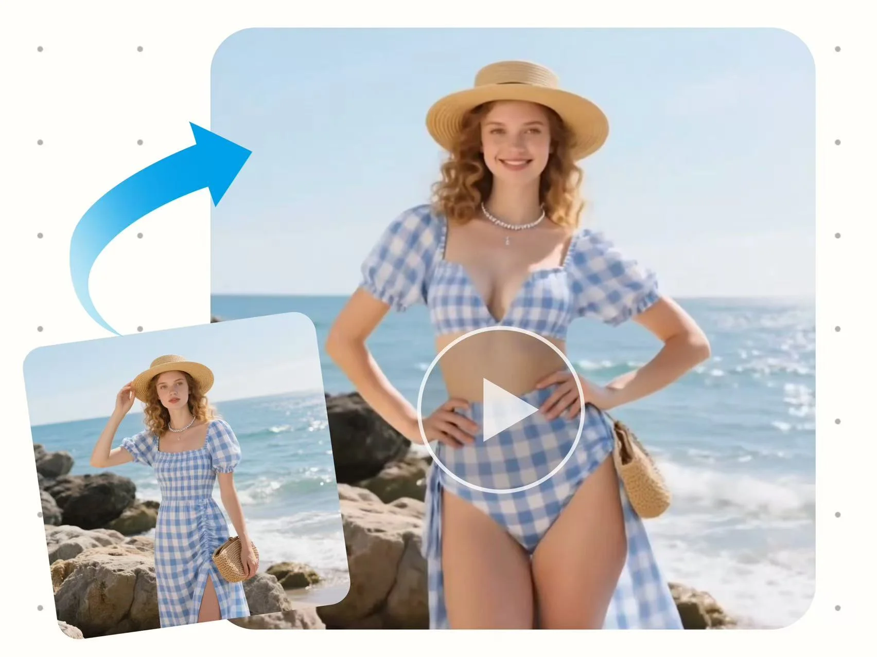 Boost Your ECommerce Visuals with AI Bikini Video Generator