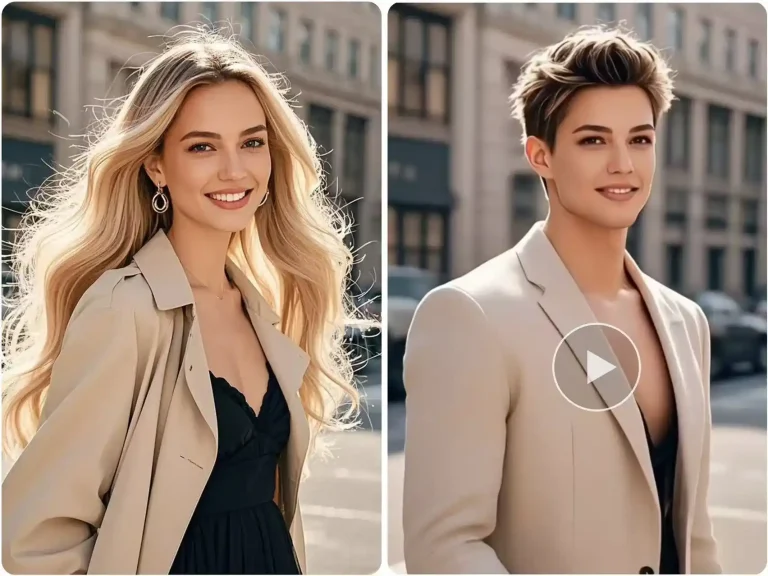 Gender swap video filter