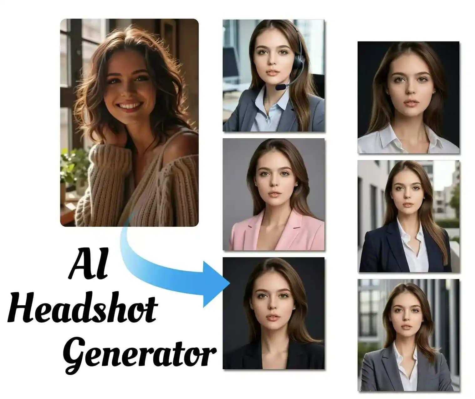 generador de retratos con IA