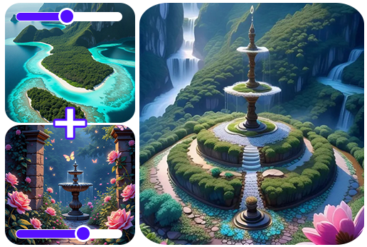 Penggabung Gambar AI Gratis