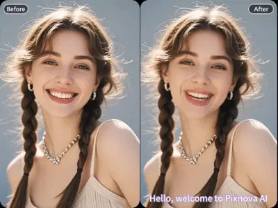 Photo transformed into a realistic talking image with lip-sync animation