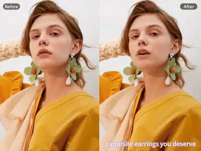Portrait converted into a lifelike talking photo using AI