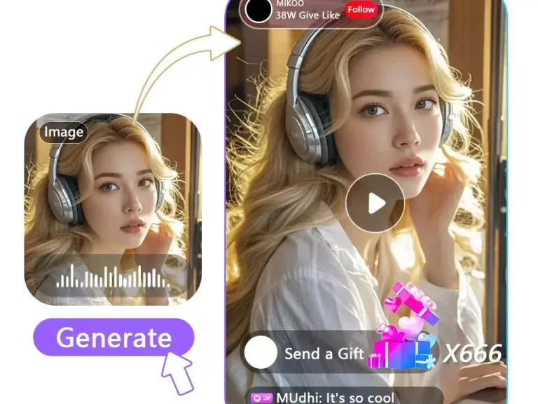 AI talking photo