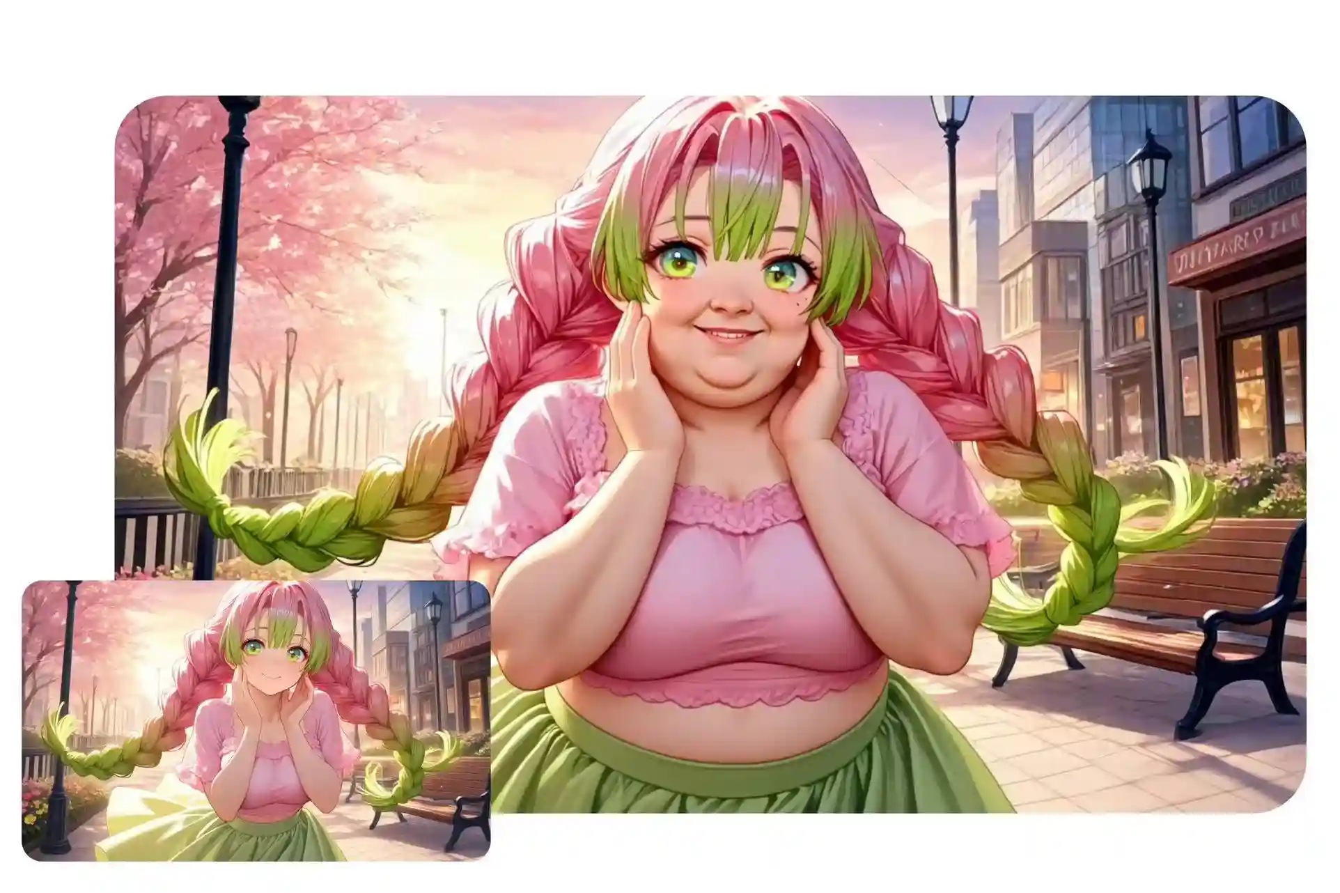 Give Your Anime Character a Chubby Look