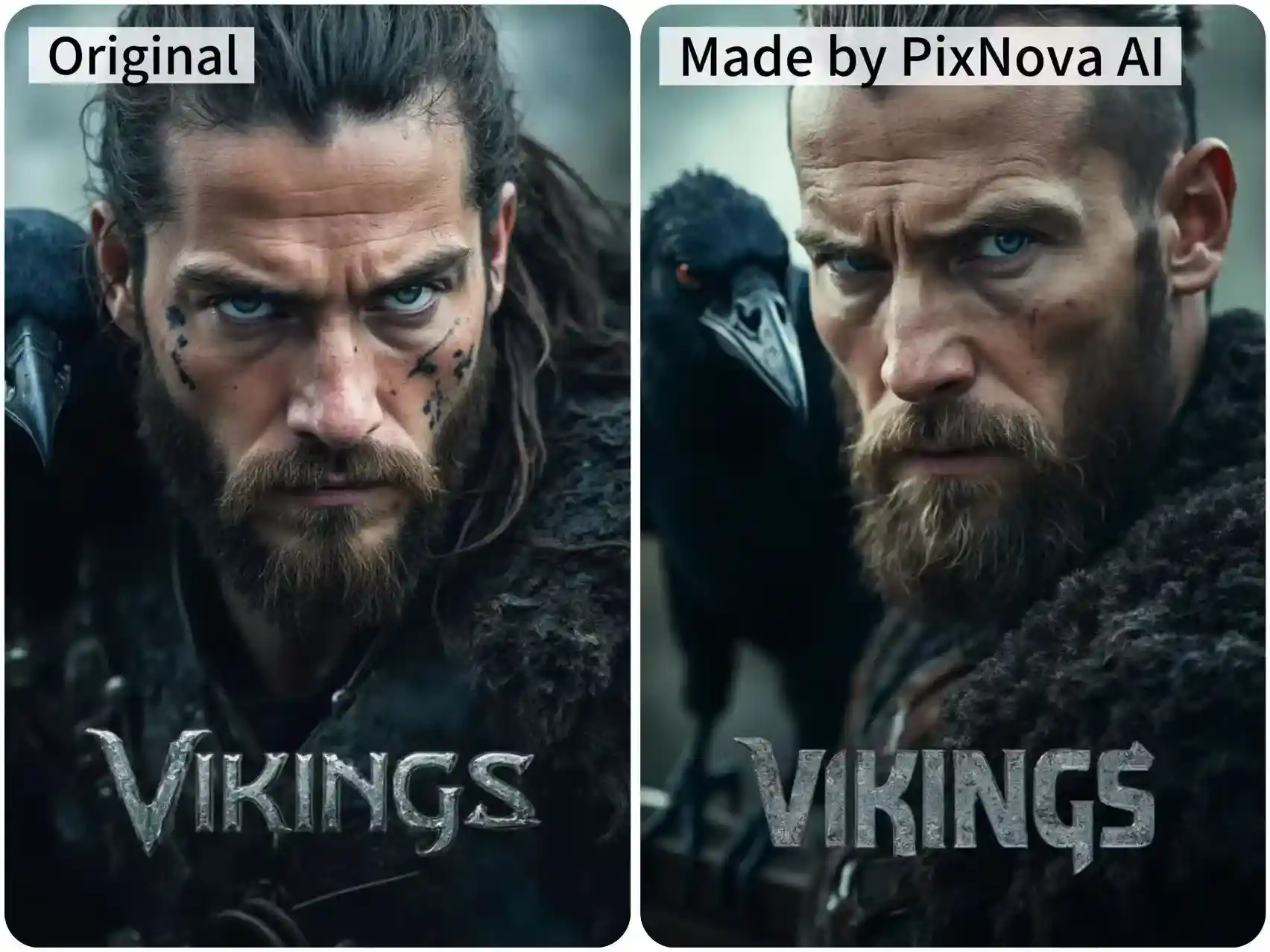 Original Poster vs. PixNova AI Generated Poster