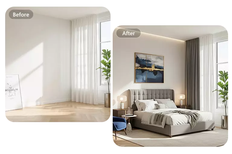 Visualize Design Solutions with AI Virtual Staging Tools