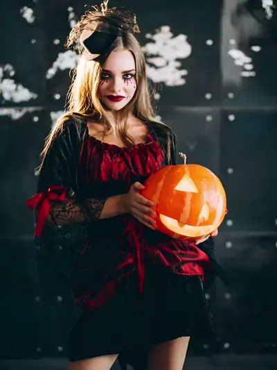 Witch-themed Halloween