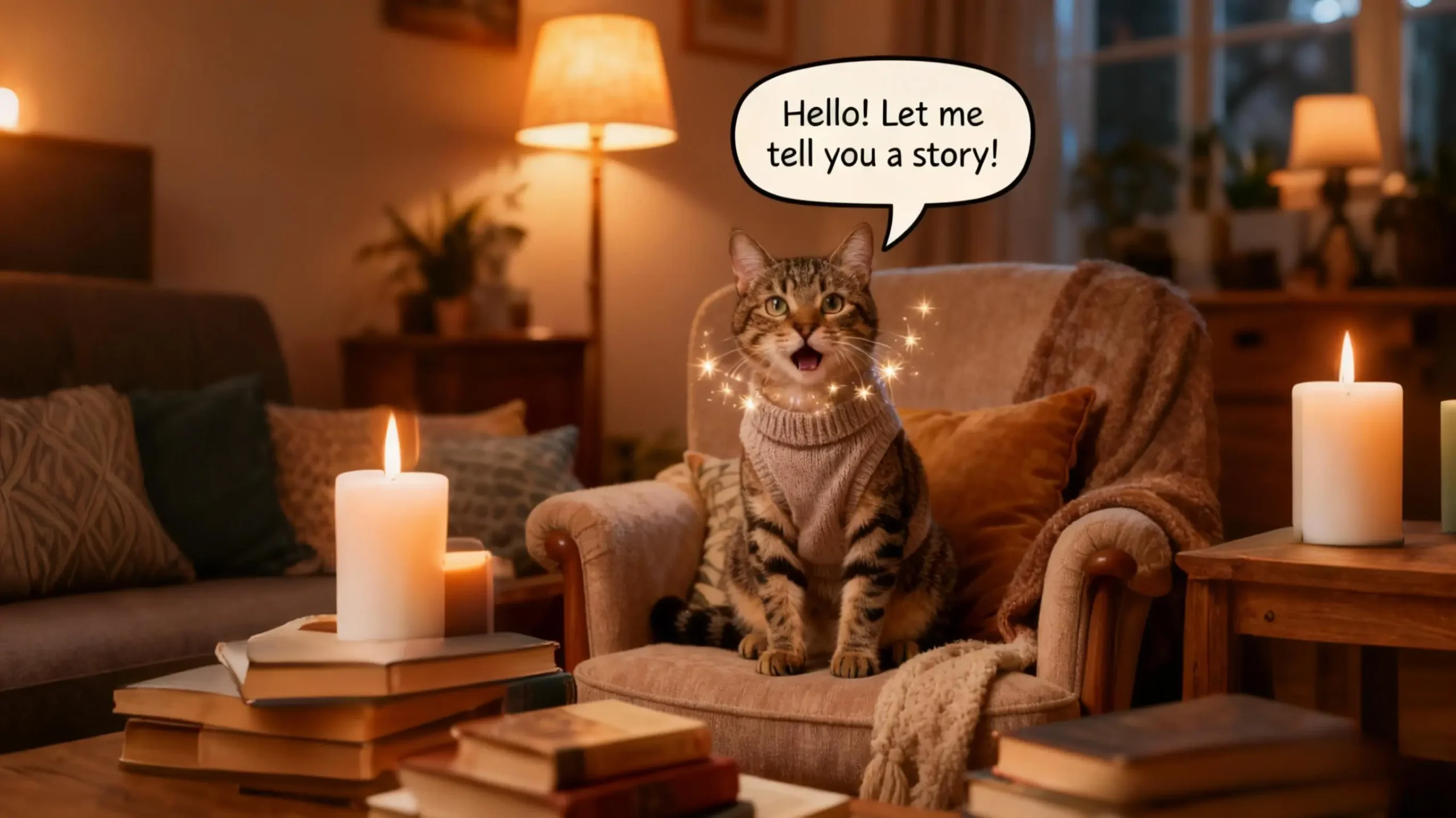 Let Your Cat Tell the Story with AI Pet Talking