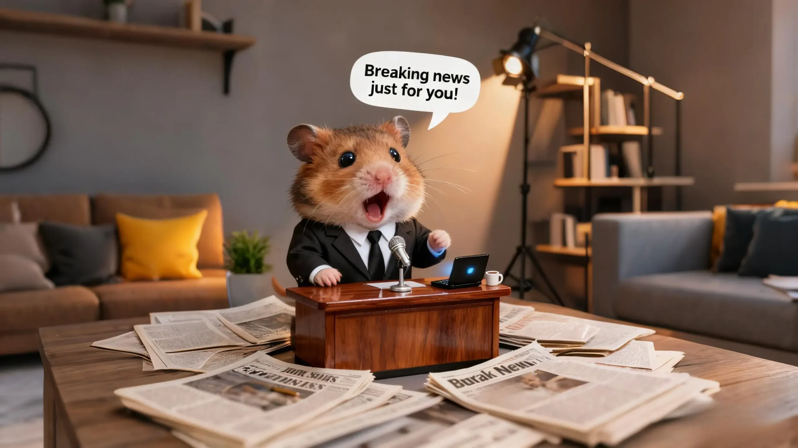 Use AI Pet Talking to Transform Your Hamster into a Tiny Presenter