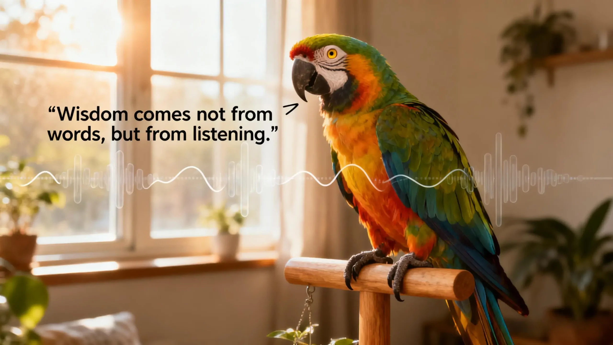 Turn Your Bird into a Talking Parrot Pet
