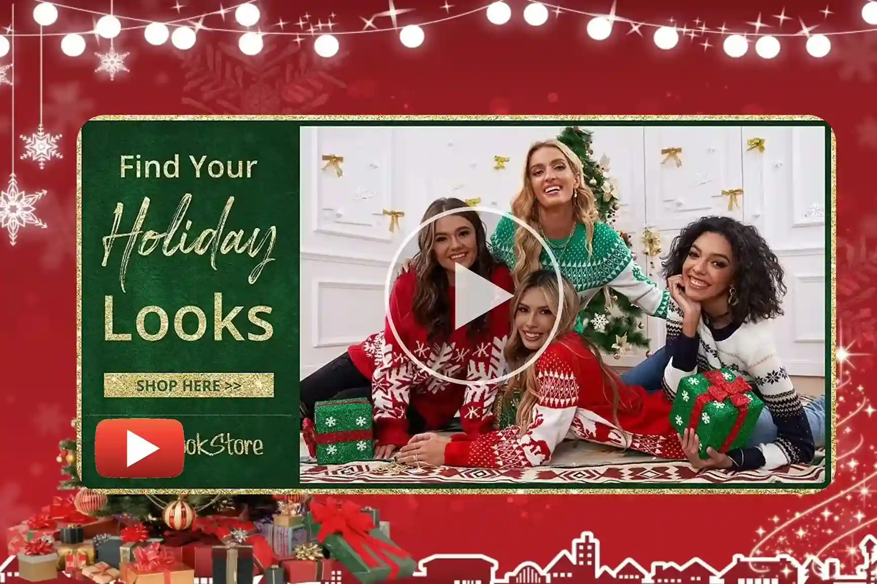 Easily Create Christmas Photos for Festive YouTube Video Thumbnails